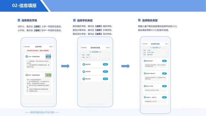 2022沂南县义务教育入学服务平台操作手册