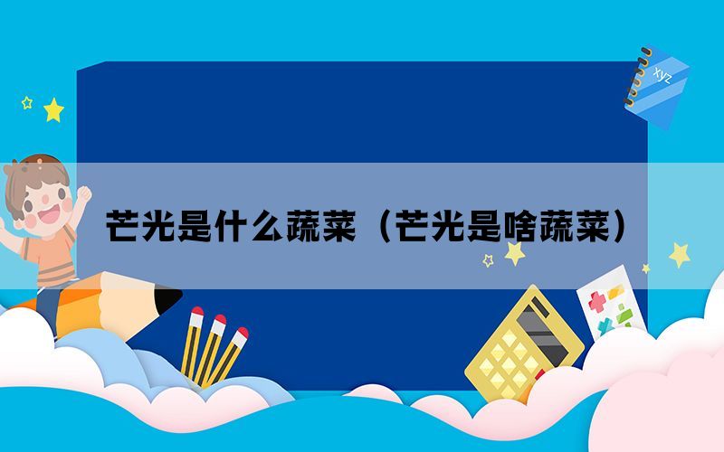 芒光是什么蔬菜（芒光是啥蔬菜）(图1)